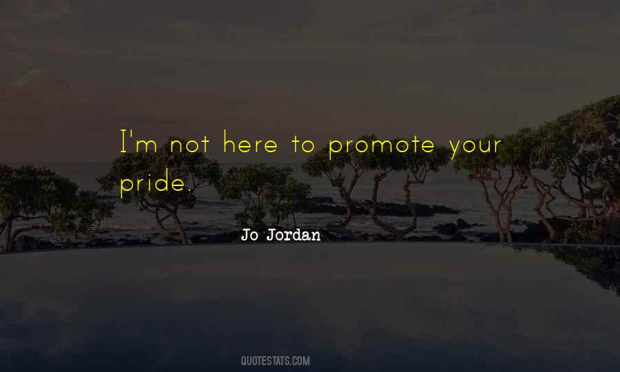 Jo Jordan Quotes #1208273