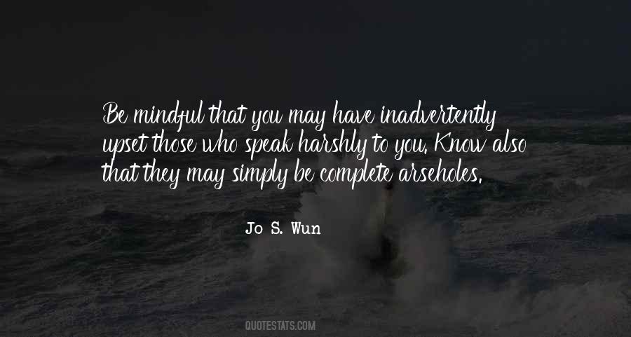 Jo S. Wun Quotes #1548571