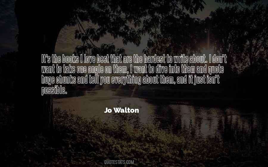 Jo Walton Quotes #1470594
