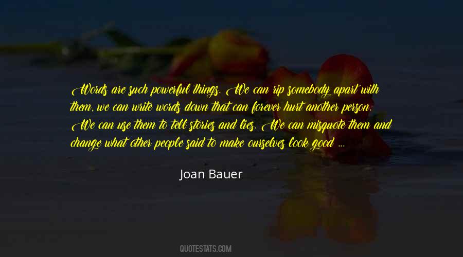 Joan Bauer Quotes #219703