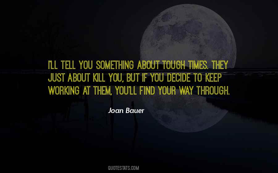 Joan Bauer Quotes #775135