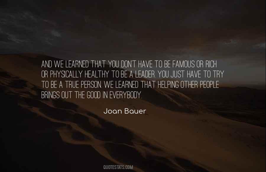 Joan Bauer Quotes #777660