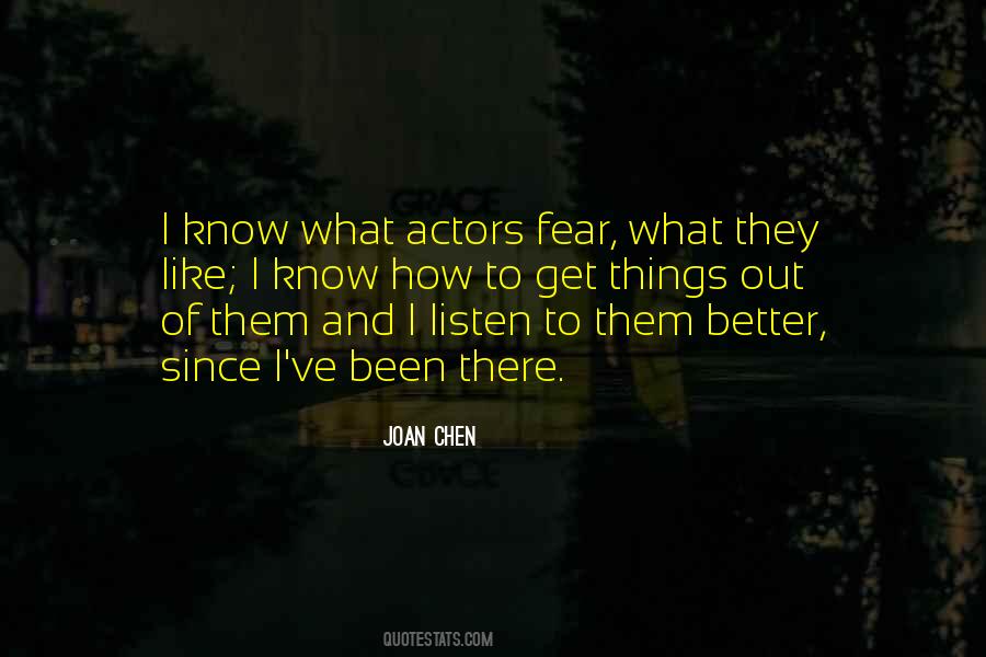 Joan Chen Quotes #518952