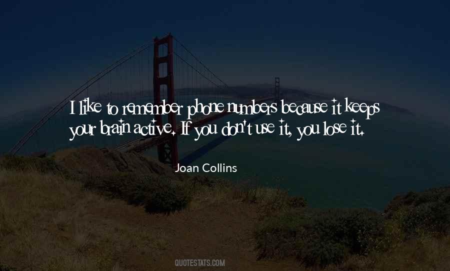 Joan Collins Quotes #263034