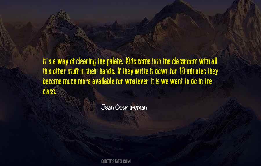 Joan Countryman Quotes #1088293