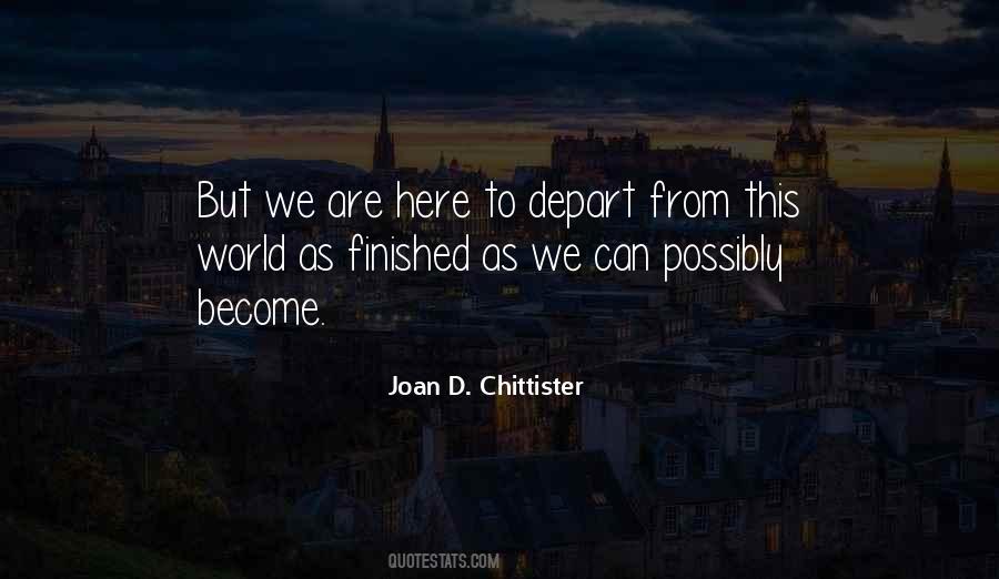 Joan D. Chittister Quotes #1414206