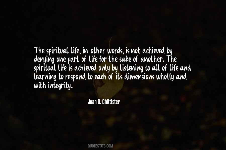Joan D. Chittister Quotes #417806