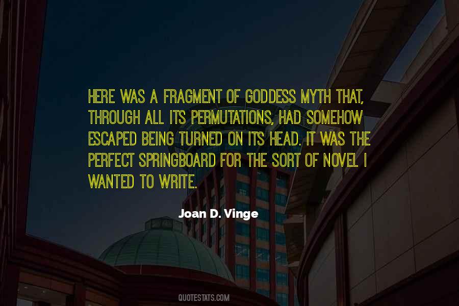 Joan D. Vinge Quotes #917875
