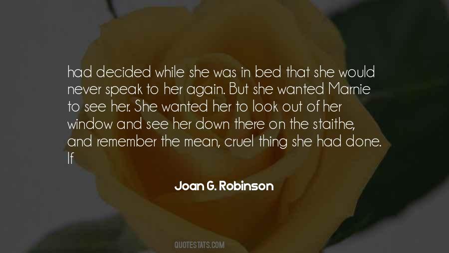 Joan G. Robinson Quotes #1867787
