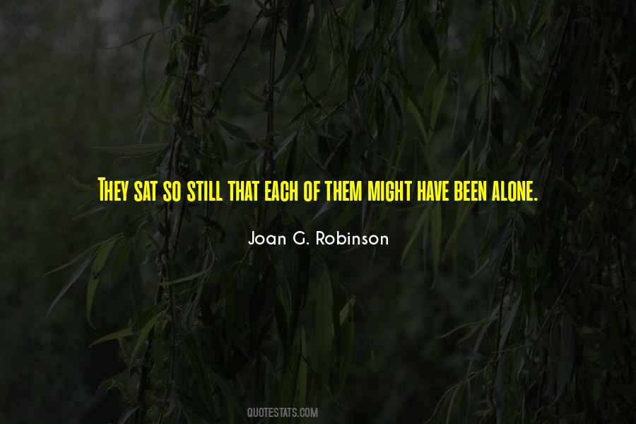 Joan G. Robinson Quotes #83230