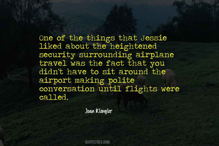 Joan Klengler Quotes #1107268