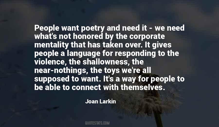 Joan Larkin Quotes #380573