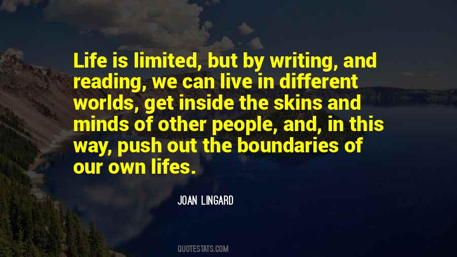 Joan Lingard Quotes #1381929