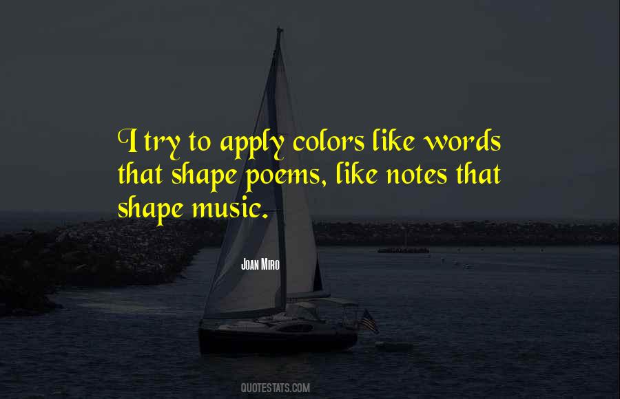 Joan Miro Quotes #1678022