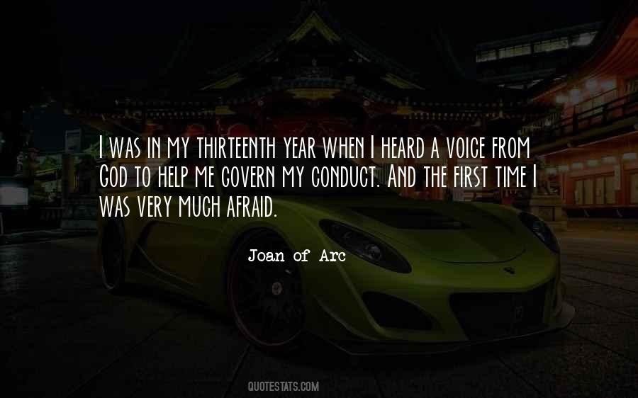 Joan Of Arc Quotes #1108902