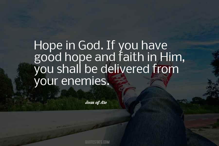 Joan Of Arc Quotes #13486
