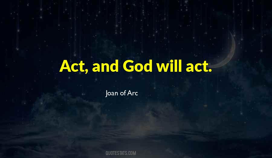 Joan Of Arc Quotes #795875