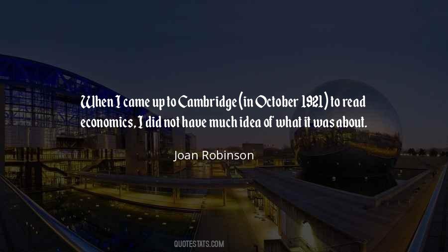 Joan Robinson Quotes #1258013
