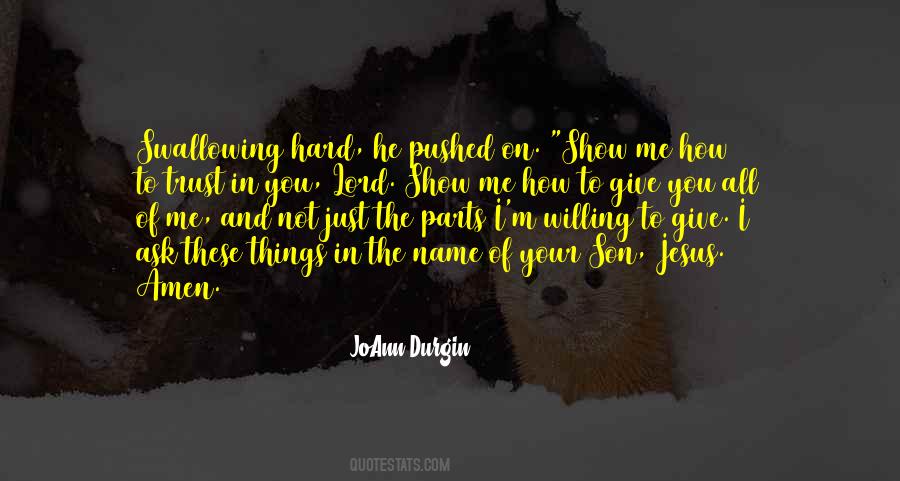 JoAnn Durgin Quotes #830091