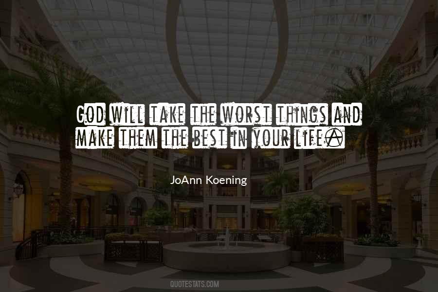 JoAnn Koening Quotes #1746358