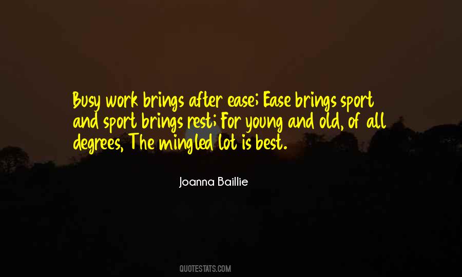 Joanna Baillie Quotes #1410656