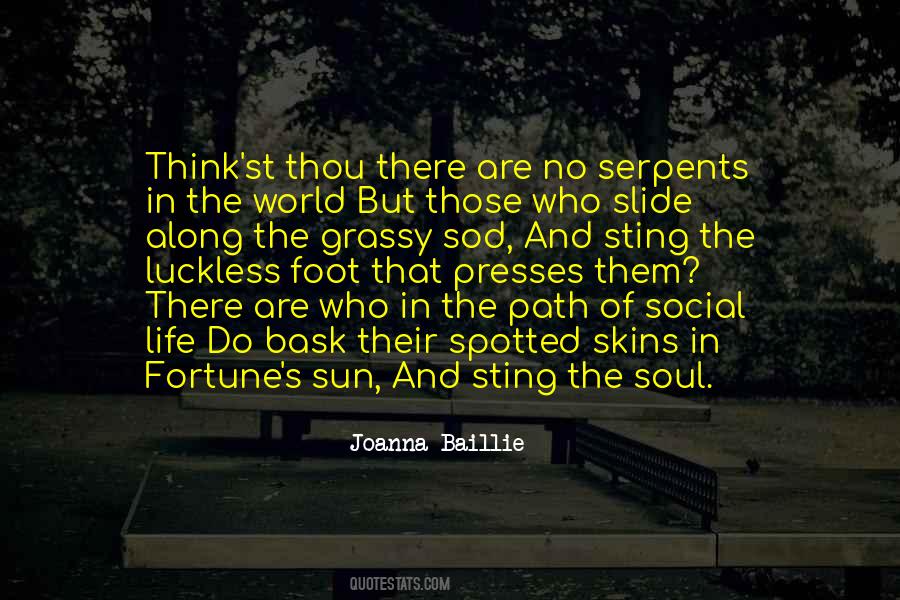 Joanna Baillie Quotes #750878