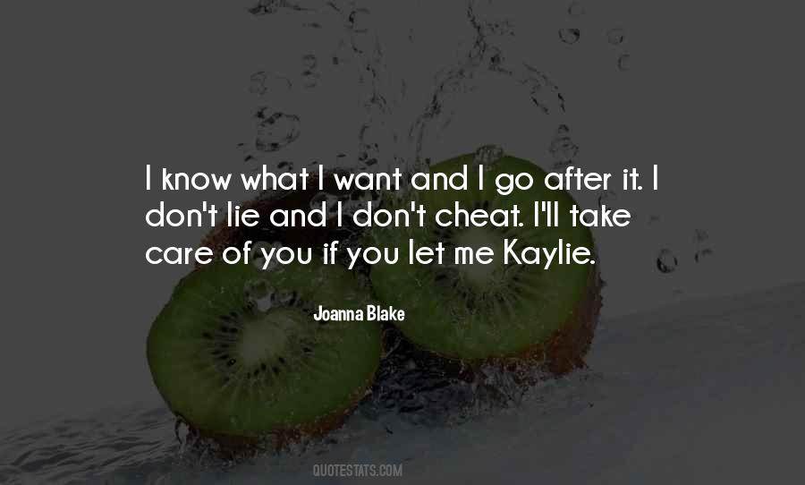 Joanna Blake Quotes #1539686