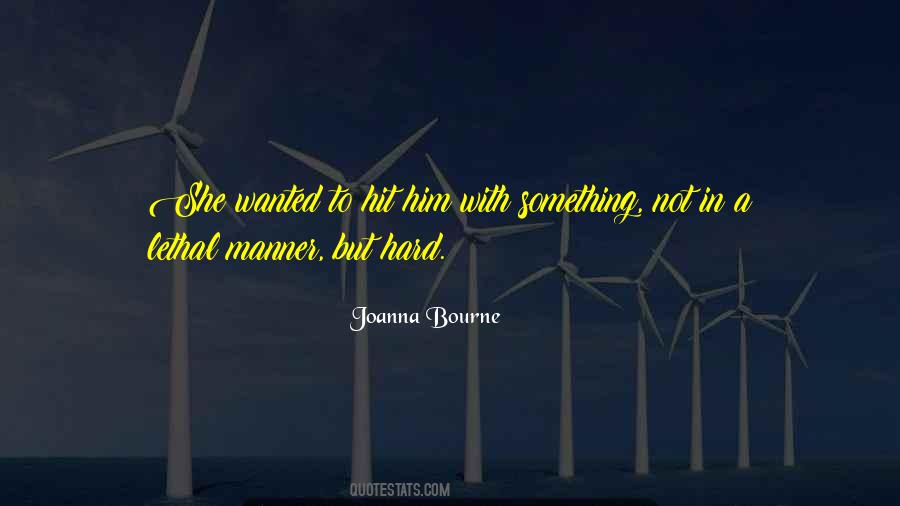 Joanna Bourne Quotes #1437139