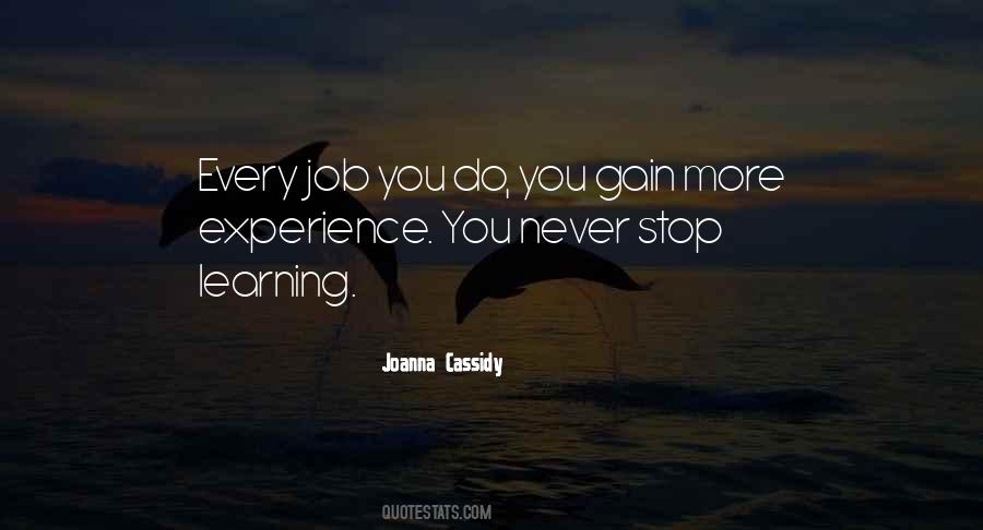 Joanna Cassidy Quotes #1283598