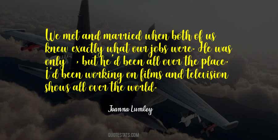 Joanna Lumley Quotes #1327054