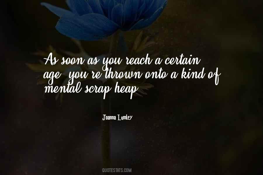 Joanna Lumley Quotes #753277