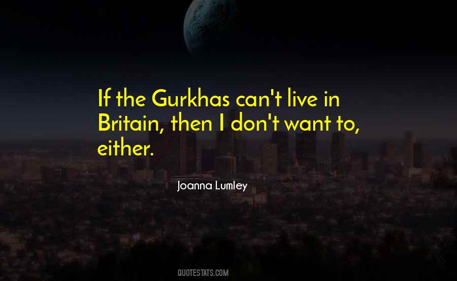 Joanna Lumley Quotes #881206