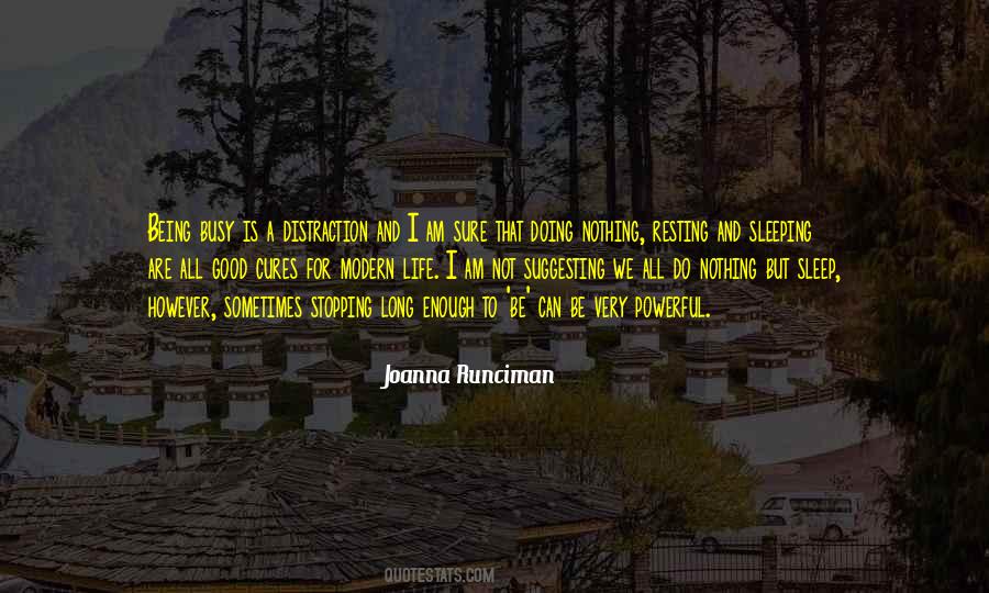 Joanna Runciman Quotes #505577