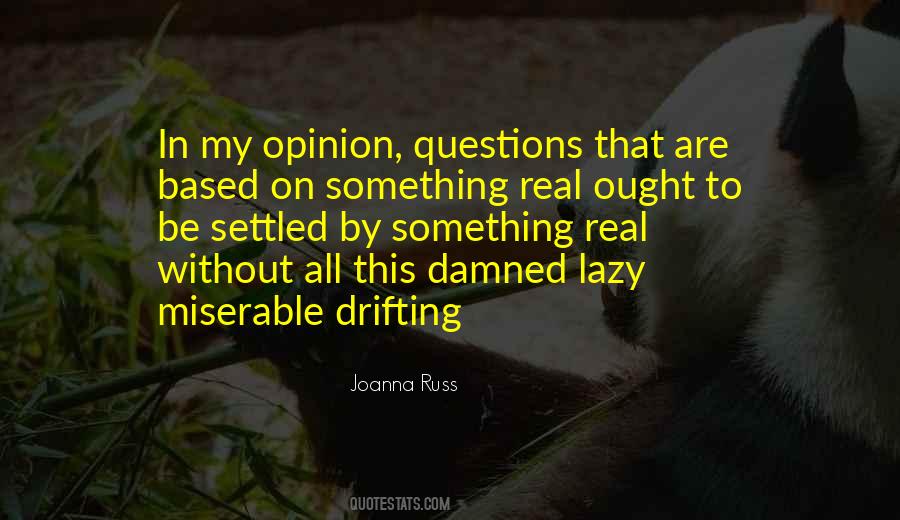 Joanna Russ Quotes #1067170