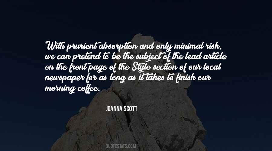 Joanna Scott Quotes #1662028