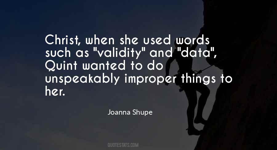 Joanna Shupe Quotes #1041851