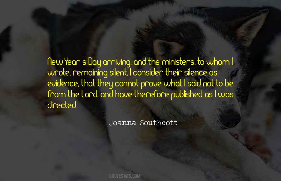 Joanna Southcott Quotes #1274161