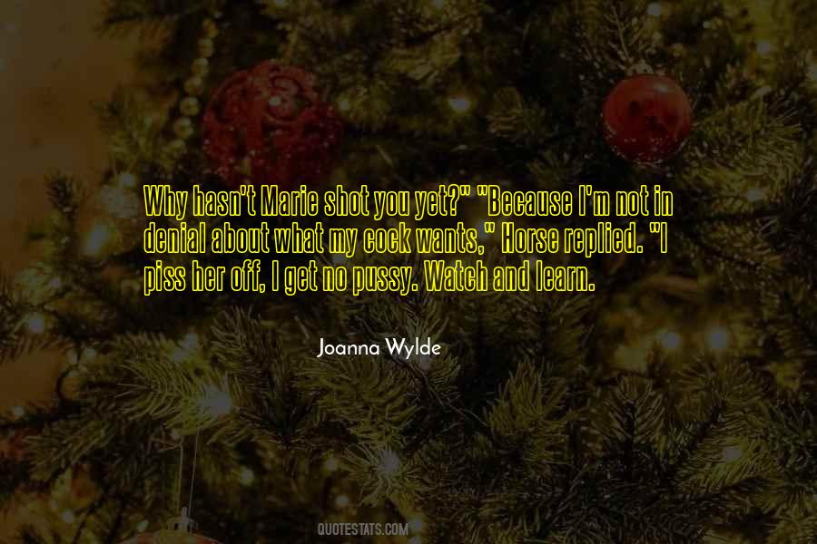 Joanna Wylde Quotes #472790