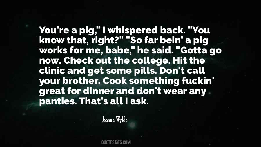 Joanna Wylde Quotes #917845