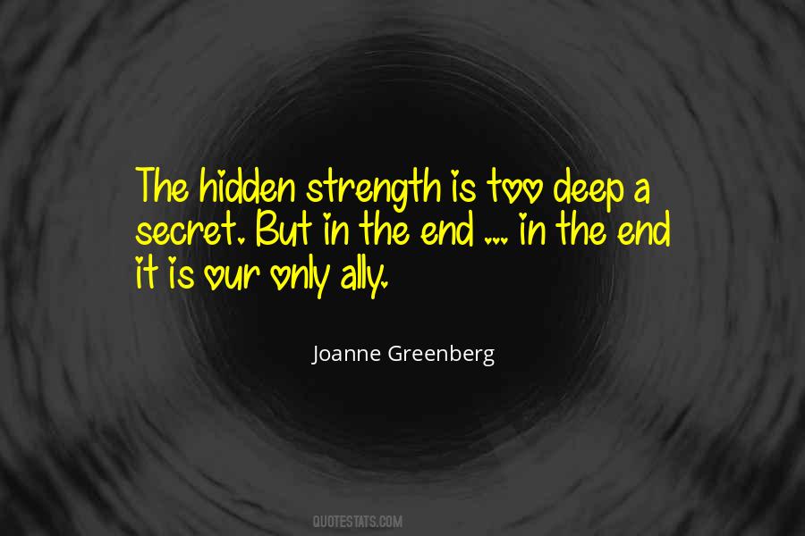 Joanne Greenberg Quotes #1340313