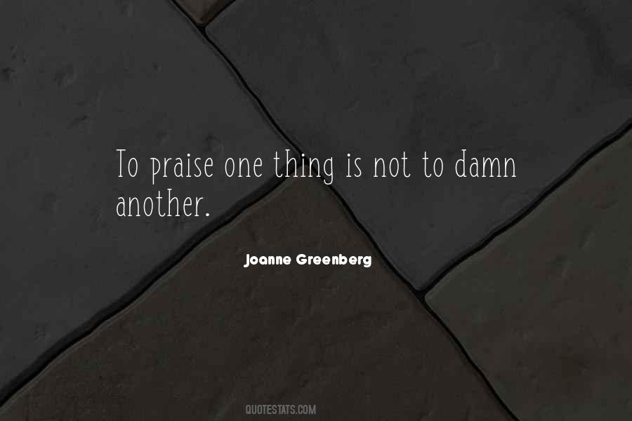 Joanne Greenberg Quotes #475972