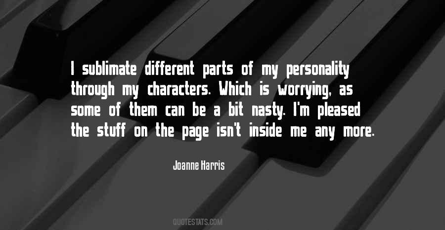 Joanne Harris Quotes #1422837