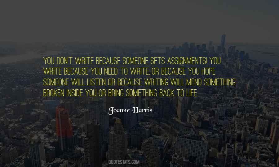 Joanne Harris Quotes #644238