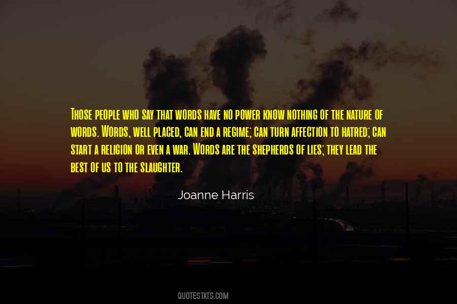 Joanne Harris Quotes #81584