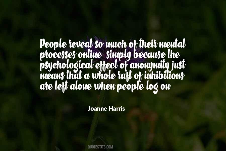 Joanne Harris Quotes #89905