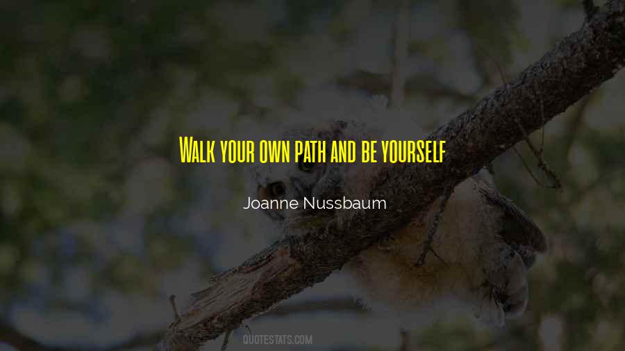 Joanne Nussbaum Quotes #1580069