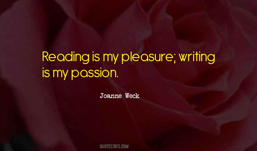 Joanne Weck Quotes #1047096