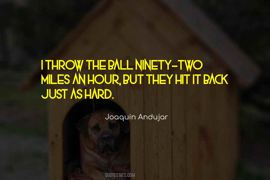 Joaquin Andujar Quotes #1097022