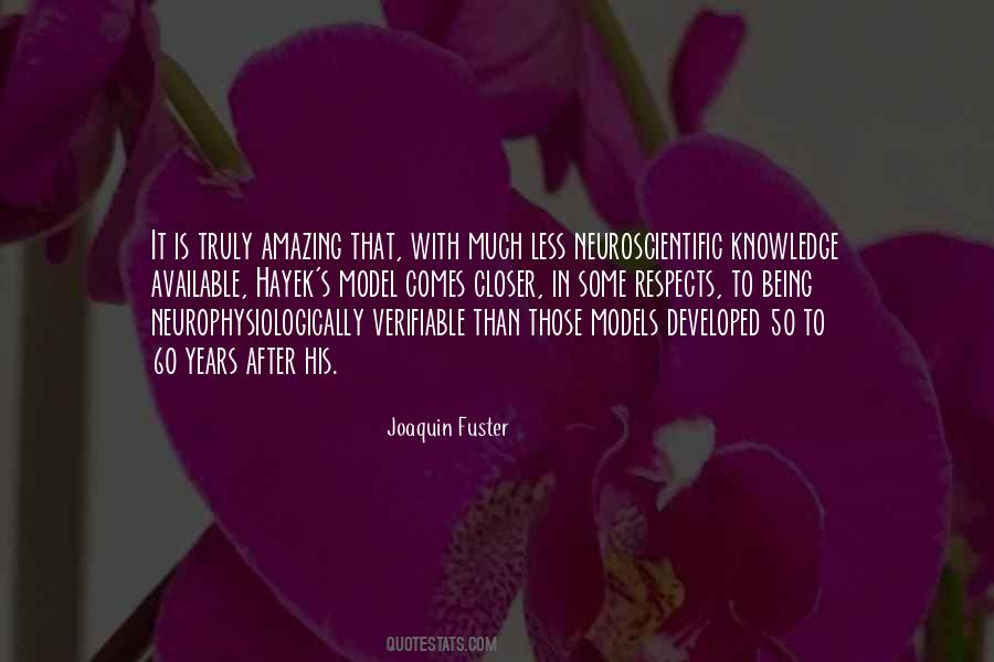 Joaquin Fuster Quotes #279303