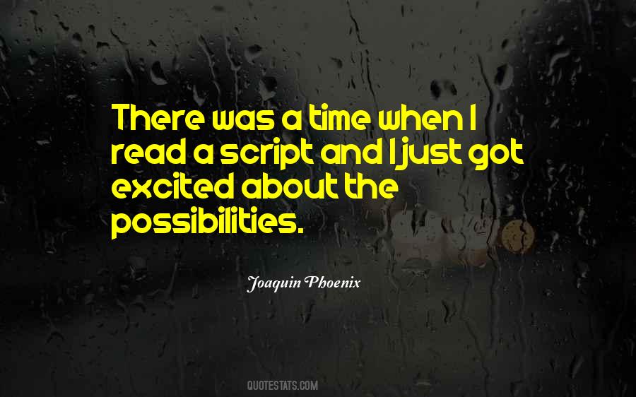 Joaquin Phoenix Quotes #212439
